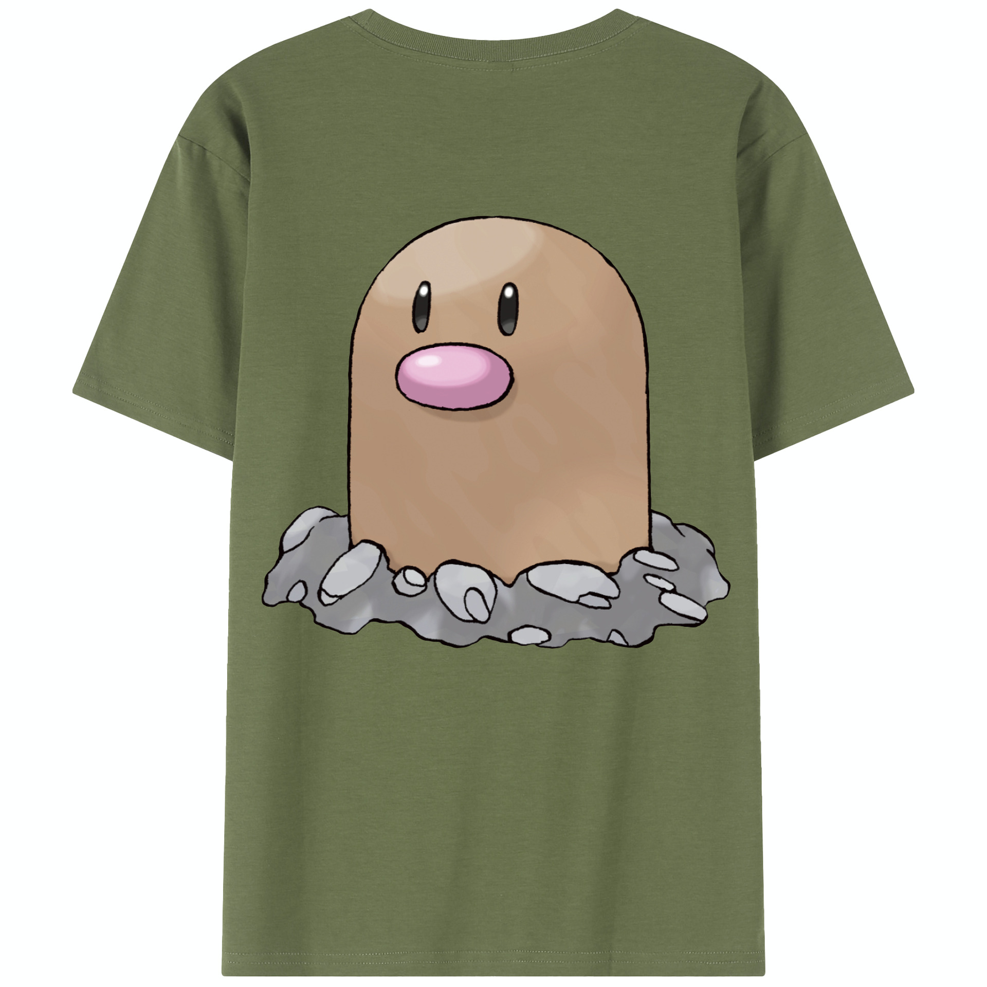 （画像用） ポケットモンスター Pokémon 綿100％半袖Tシャツ（背面プリント）